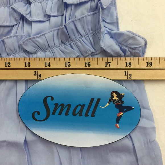 Ruffle and Black neck tie detail blouse - Picture 6 of 6